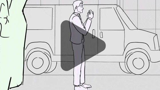 Preview of an animatic called "Steal the Rich"